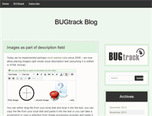 Tablet Screenshot of blog.bugtrack.net